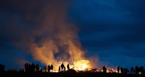 Osterfeuer. Foto: Symbolbild