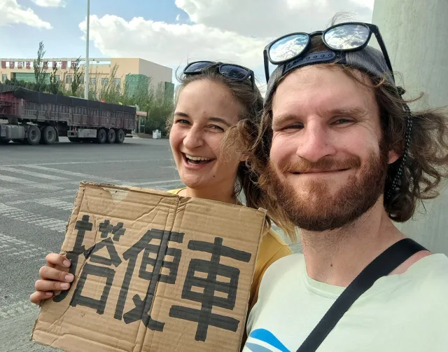 20 Monate ohne Flugzeug: Pauline Kalender und Ole Henner Maaß berichten von ihrer nachhaltigen Weltreise. Foto: Ole Henner Maaß