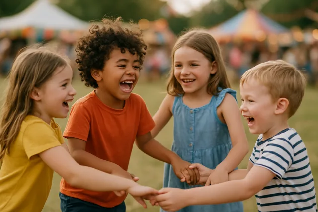Kinder spielen gemeinsam. Foto: Symbolbild
