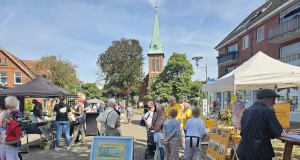 Die Breite Straße verwandelt sich auch in diesem Jahr in eine Informationsmeile für nachhaltige Zukunft. Foto: BuchholzZero