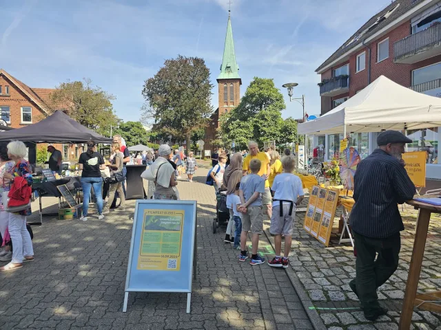 Die Breite Straße verwandelt sich auch in diesem Jahr in eine Informationsmeile für nachhaltige Zukunft. Foto: BuchholzZero