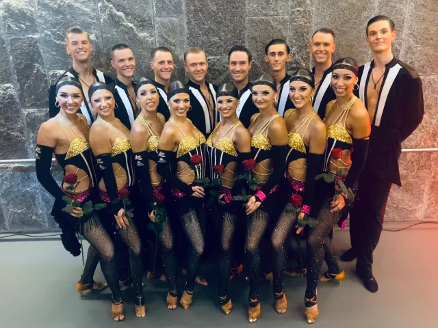 Die Spitzentänzer von Blau -Weiss Buchholz. Foto: Privat