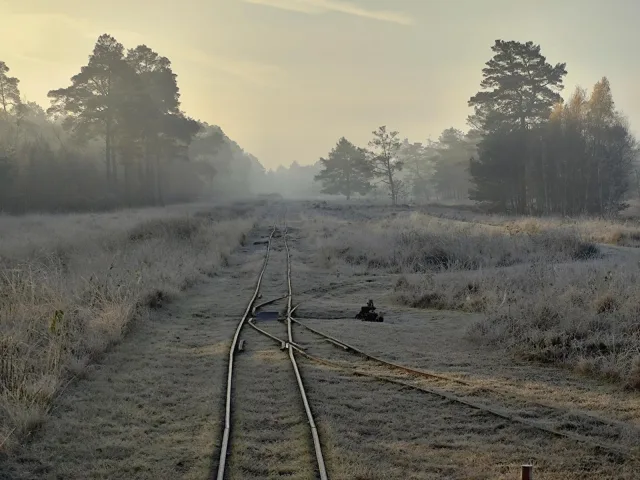 Die Moorbahn Burgsittensen macht bis März Winterpause. Foto: Brückner Die Moorbahn Burgsittensen macht bis März Winterpause. Foto: Brückner