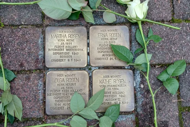 Die Familie Rosen lebte seit 1892 in Tostedt und hatte acht Kinder. Fast die gesamte Familie wurde im Holocaust ermordet, nur zwei Geschwister überlebten. Foto: ein