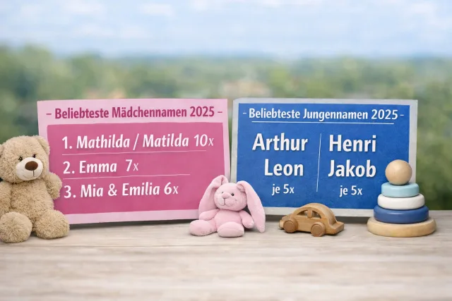 Die Vornamensstatistik der Stadt Buchholz zeigt klare Trends bei der Namenswahl.