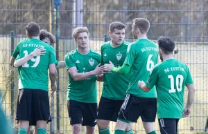 Estetal dreht das Spiel – Last-Minute-Sieg im Abstiegskampf Große Jubelszenen bei der SG – der Klassenerhalt rückt näher. Foto: BernardG